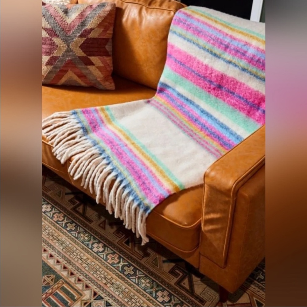 Free People Skye Stripe Blanket